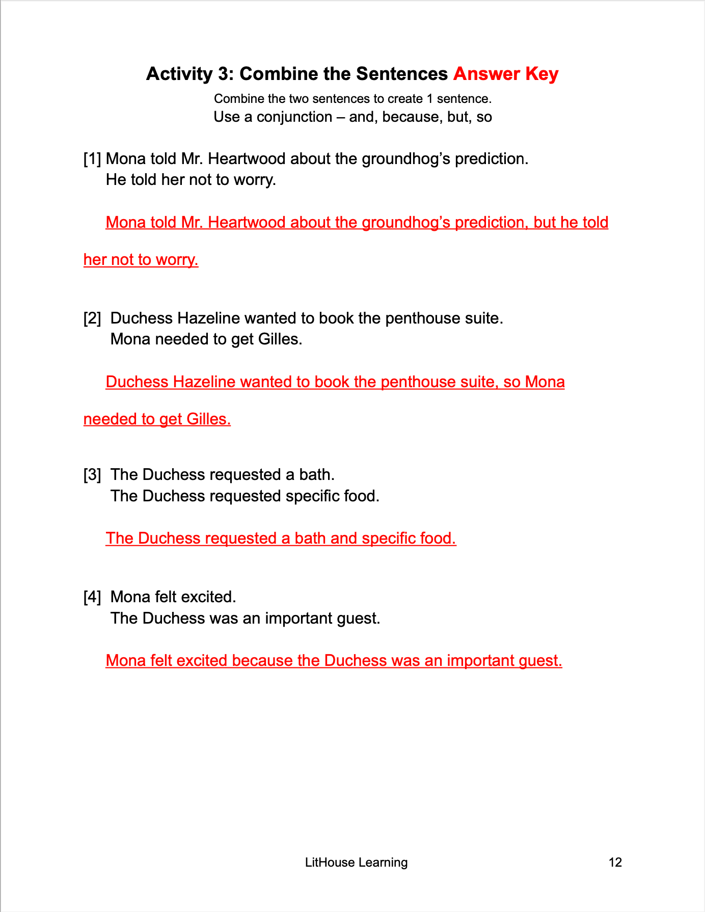 The Greatest Gift (Heartwood Hotel, 2) Novel Study