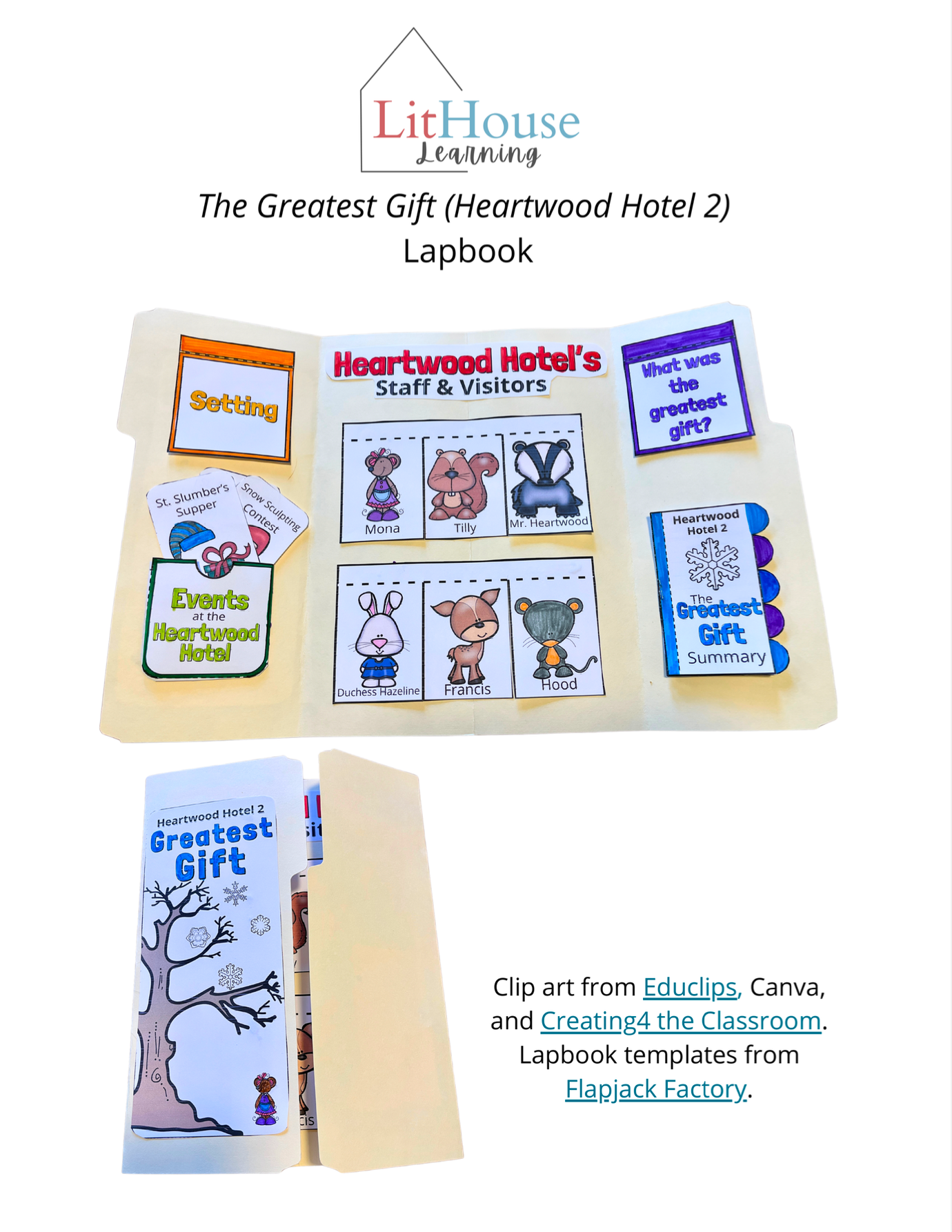 The Greatest Gift (Heartwood Hotel, 2) Novel Study