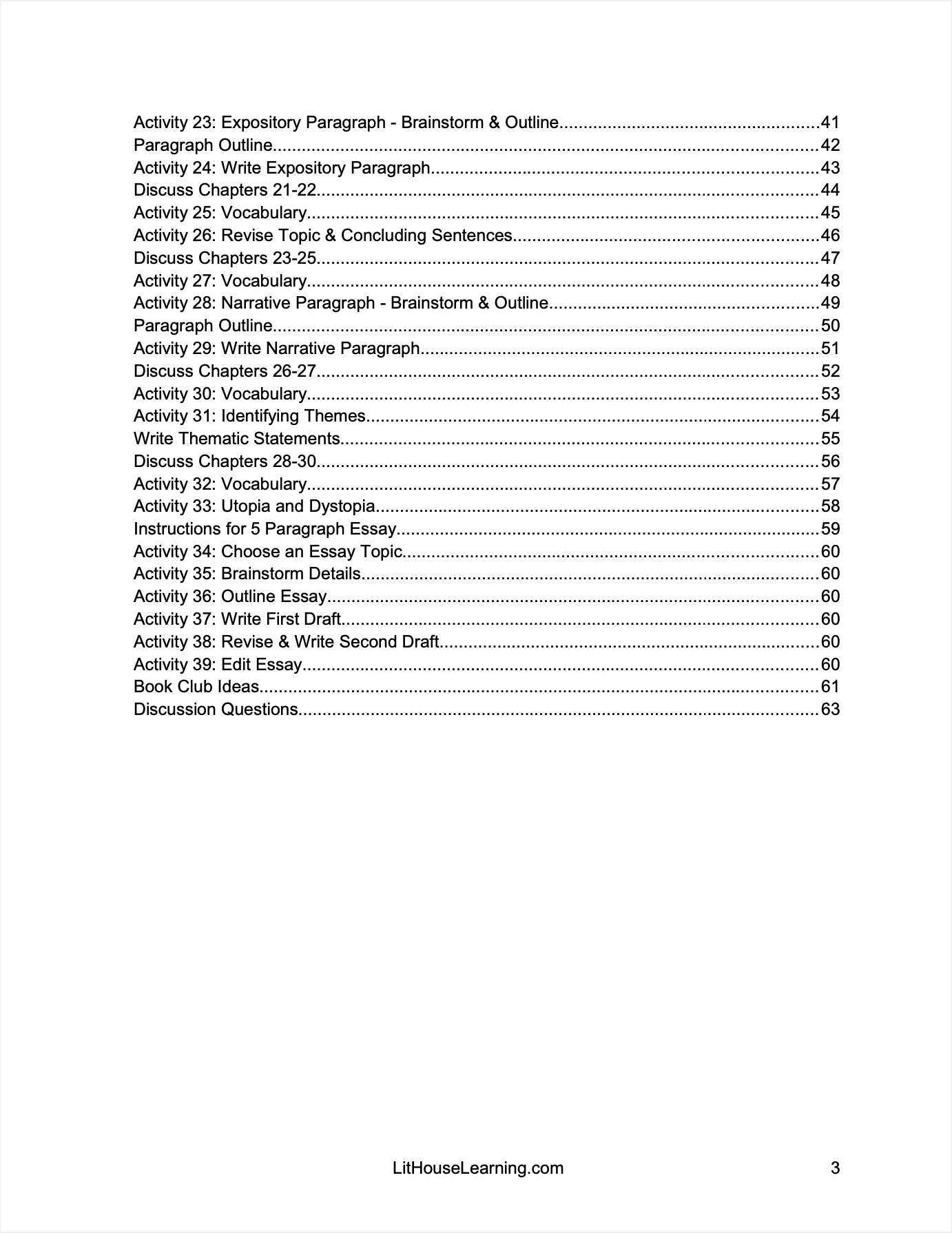 The Last Cuentista Novel Study
