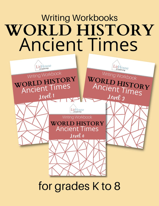 World History: Ancient Times Writing Workbook