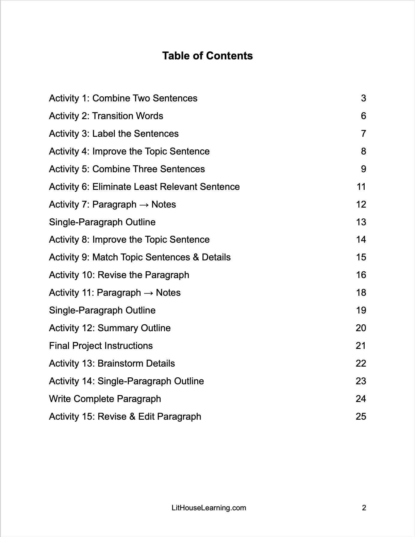 Number the Stars Novel Study