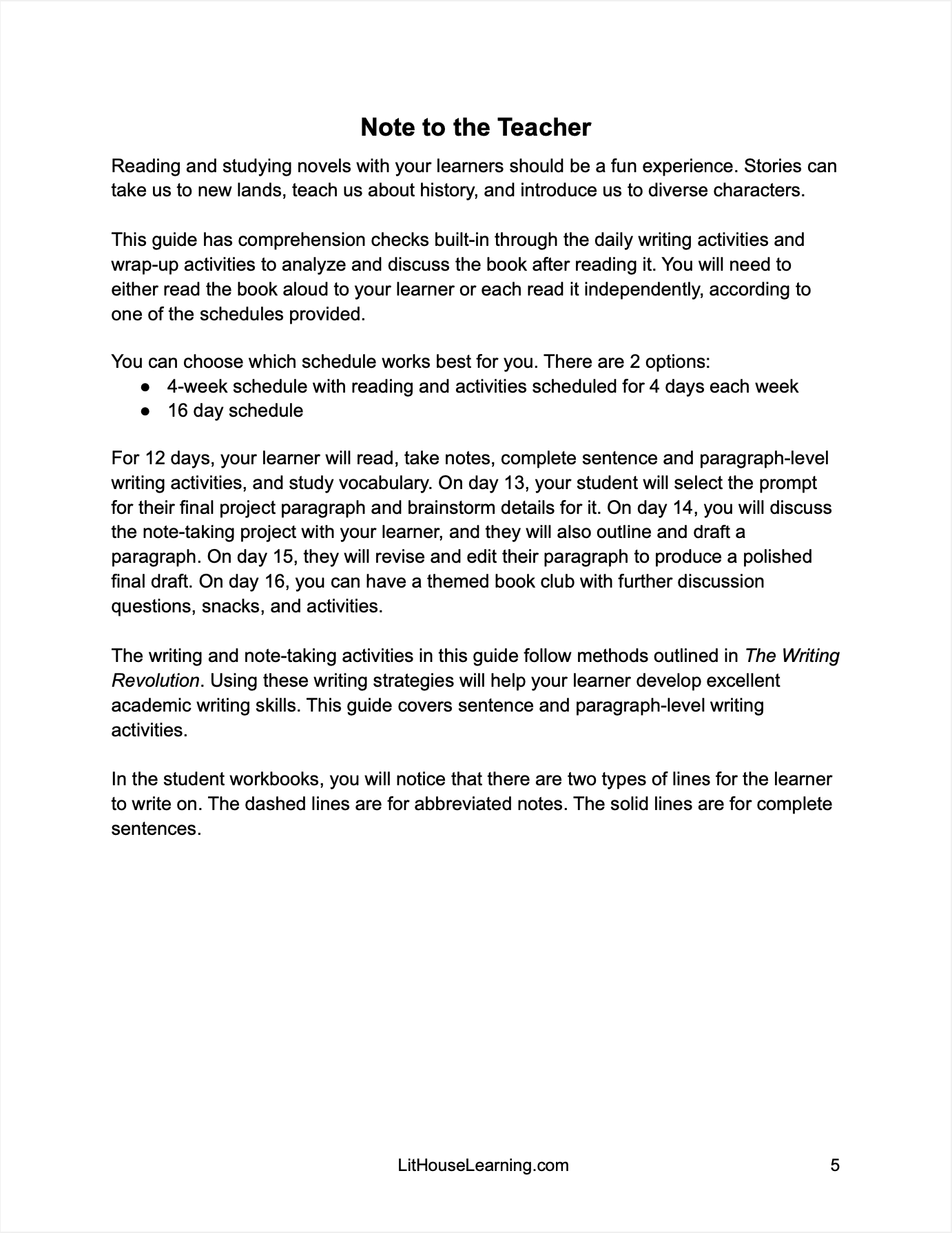 Number the Stars Novel Study