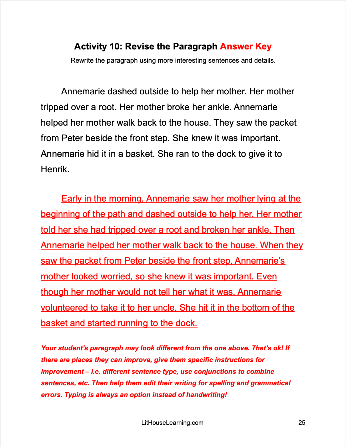Number the Stars Novel Study