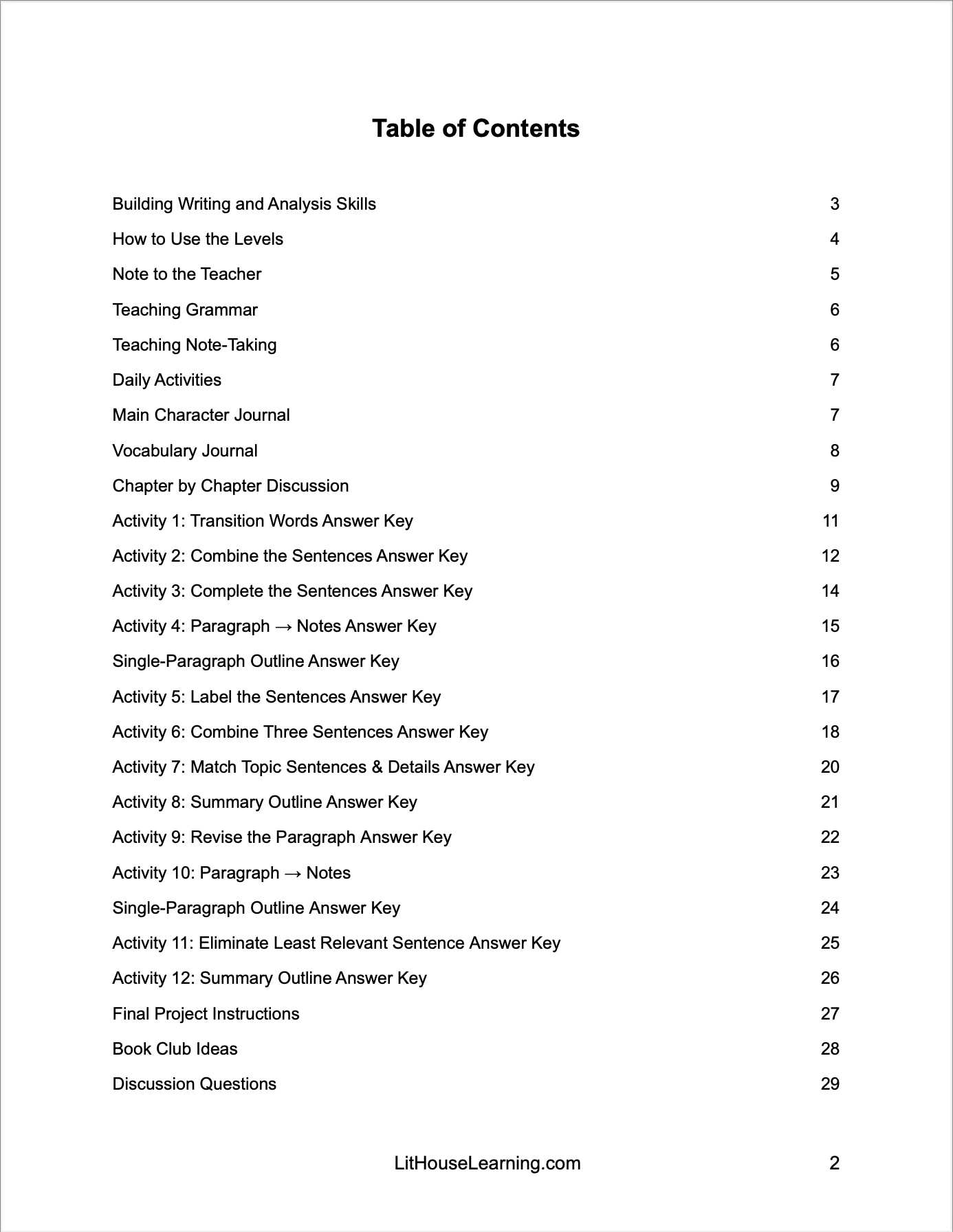 The Vanderbeekers of 141st Street Novel Study