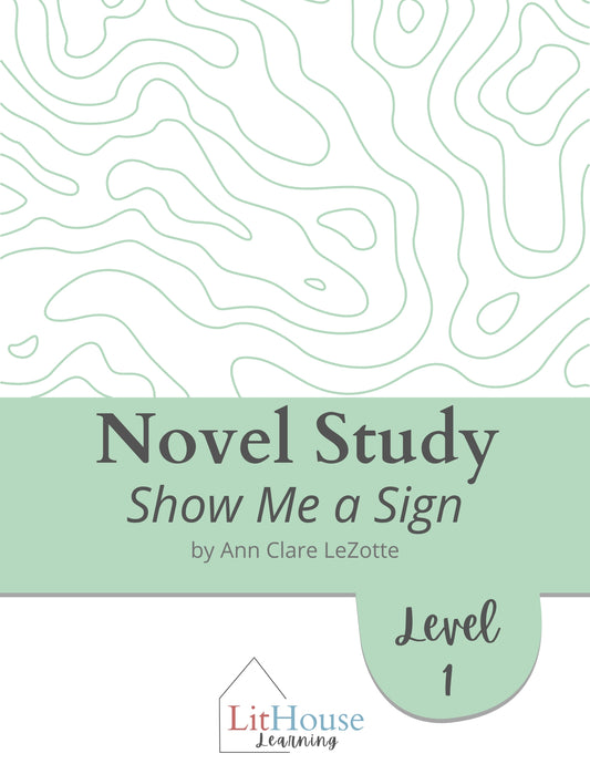 Show Me a Sign Novel Study